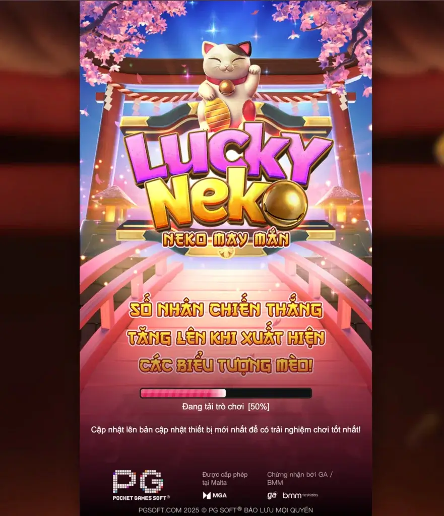 Banner mẹo chơi slot Lucky Neko tại LC79