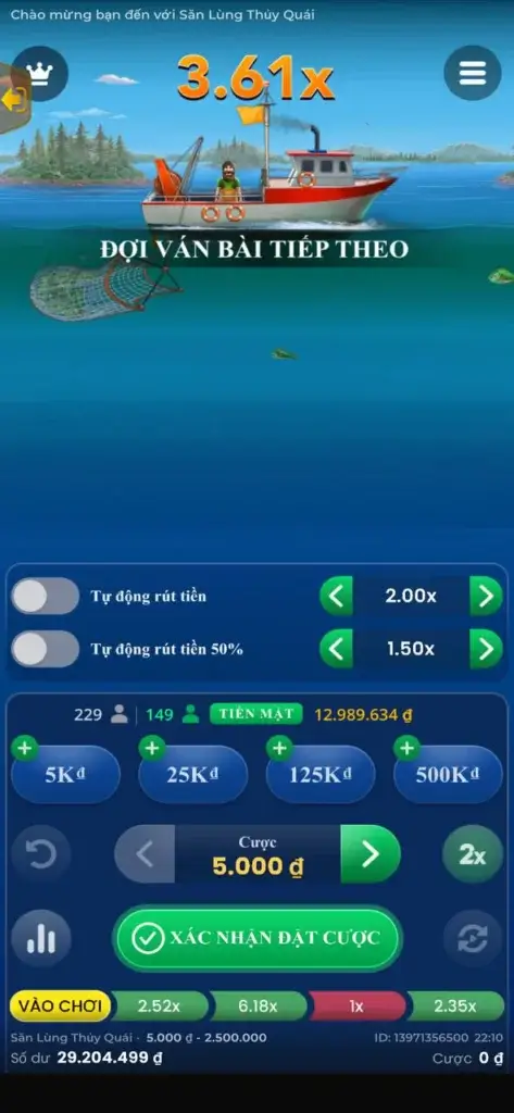 crash big bass pp lc79 game câu cá hệ số multiplier cash out đúng lúc