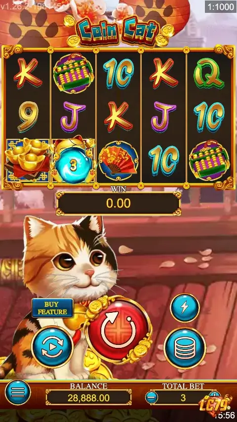 Cách chơi Coin Cat LC79 — ảnh giao diện