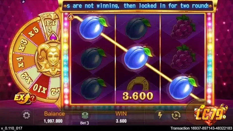 Tính năng Lock Respin Golden Joker LC79