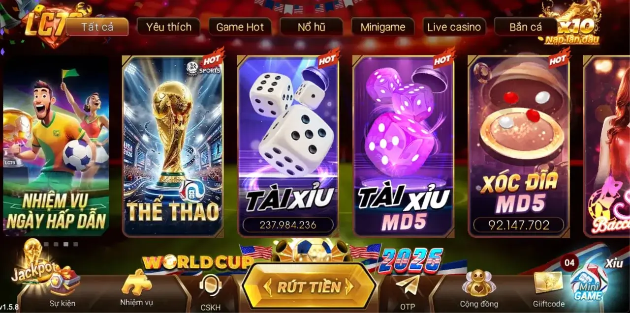 Theo dõi & soi kèo World Cup 2026 tại Thể Thao LC79