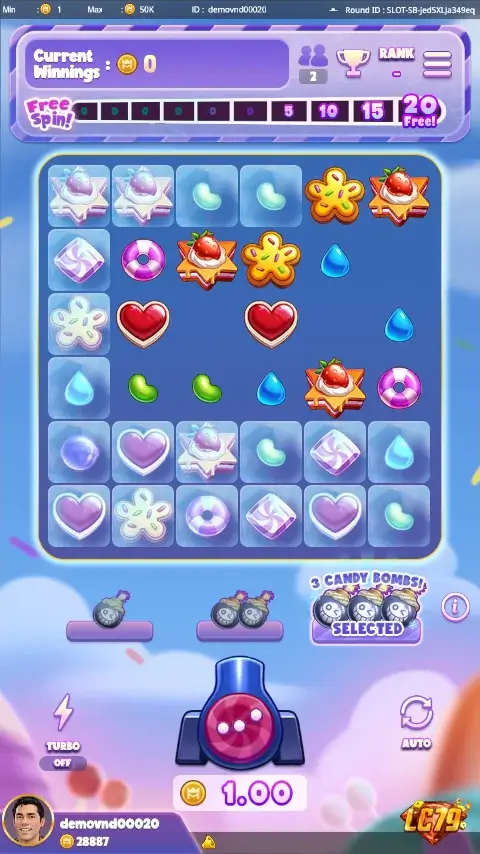 Đánh giá Sugar Blast LC79 — ảnh gameplay