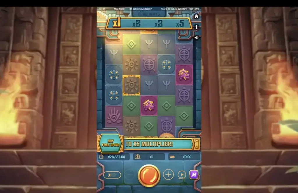 Ảnh giao diện chính game Aztec Fortune (Kingmidas #KM-SLOT-022) (slot) chơi tại LC79