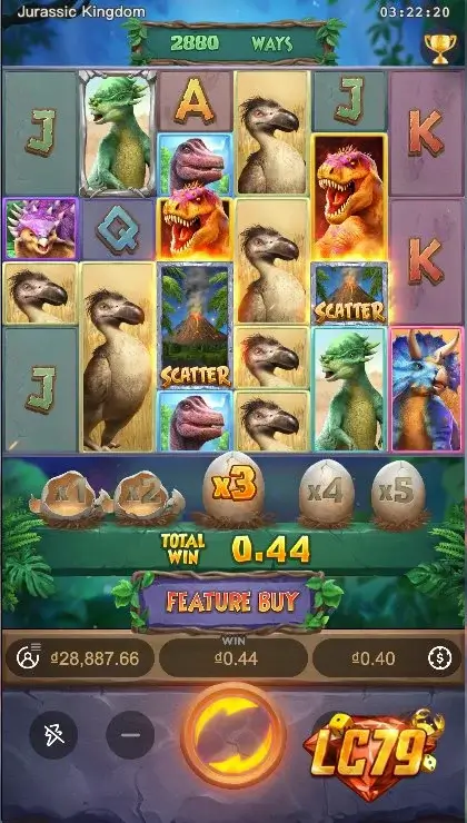 Jurassic Kingdom — ảnh gameplay