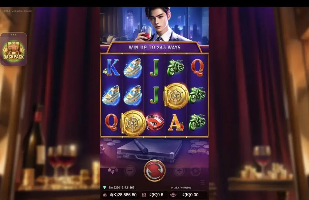 Ảnh màn hình gameplay game Moneybags Man 2 (slot JDB) chơi tại LC79