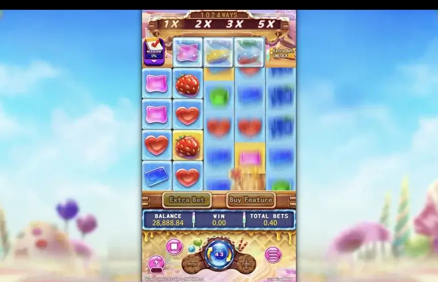 Ảnh bảng biểu tượng & tính năng game SUGAR BANG BANG (slot FC) chơi tại LC79