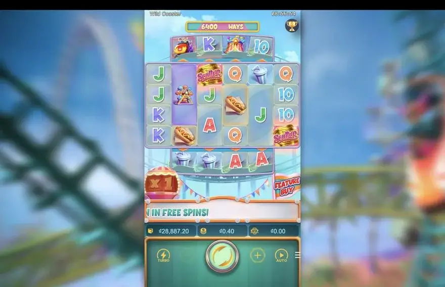 Ảnh màn hình gameplay game trải nghiệm wild coaster lc79 (slot) chơi tại LC79