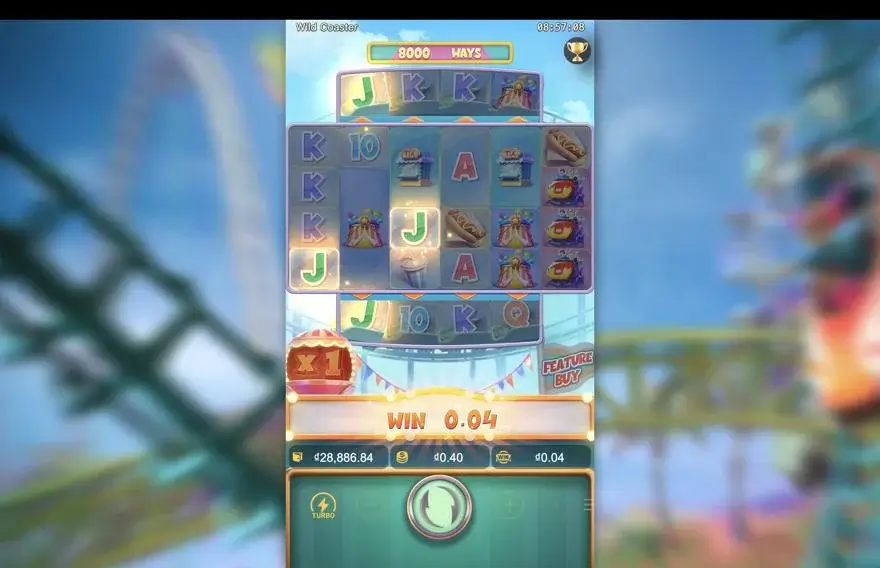 Ảnh bảng biểu tượng & tính năng game trải nghiệm wild coaster lc79 (slot) chơi tại LC79