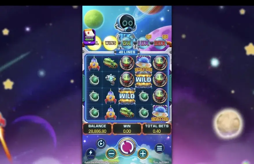 Ảnh bảng biểu tượng & tính năng game WAR OF THE UNIVERSE (slot FC) chơi tại LC79