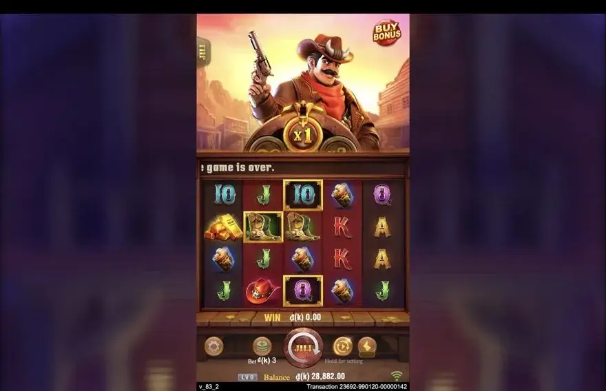 Ảnh màn hình gameplay game Bonus Hunter (slot JILI) chơi tại LC79
