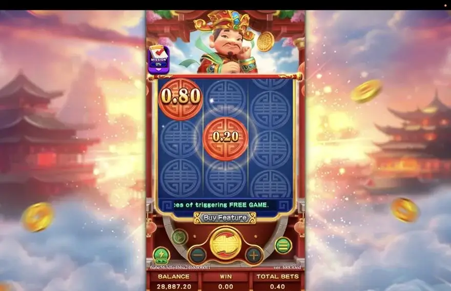 Ảnh màn hình gameplay game trải nghiệm lucky fortunes 3x3 lc79 (slot) chơi tại LC79